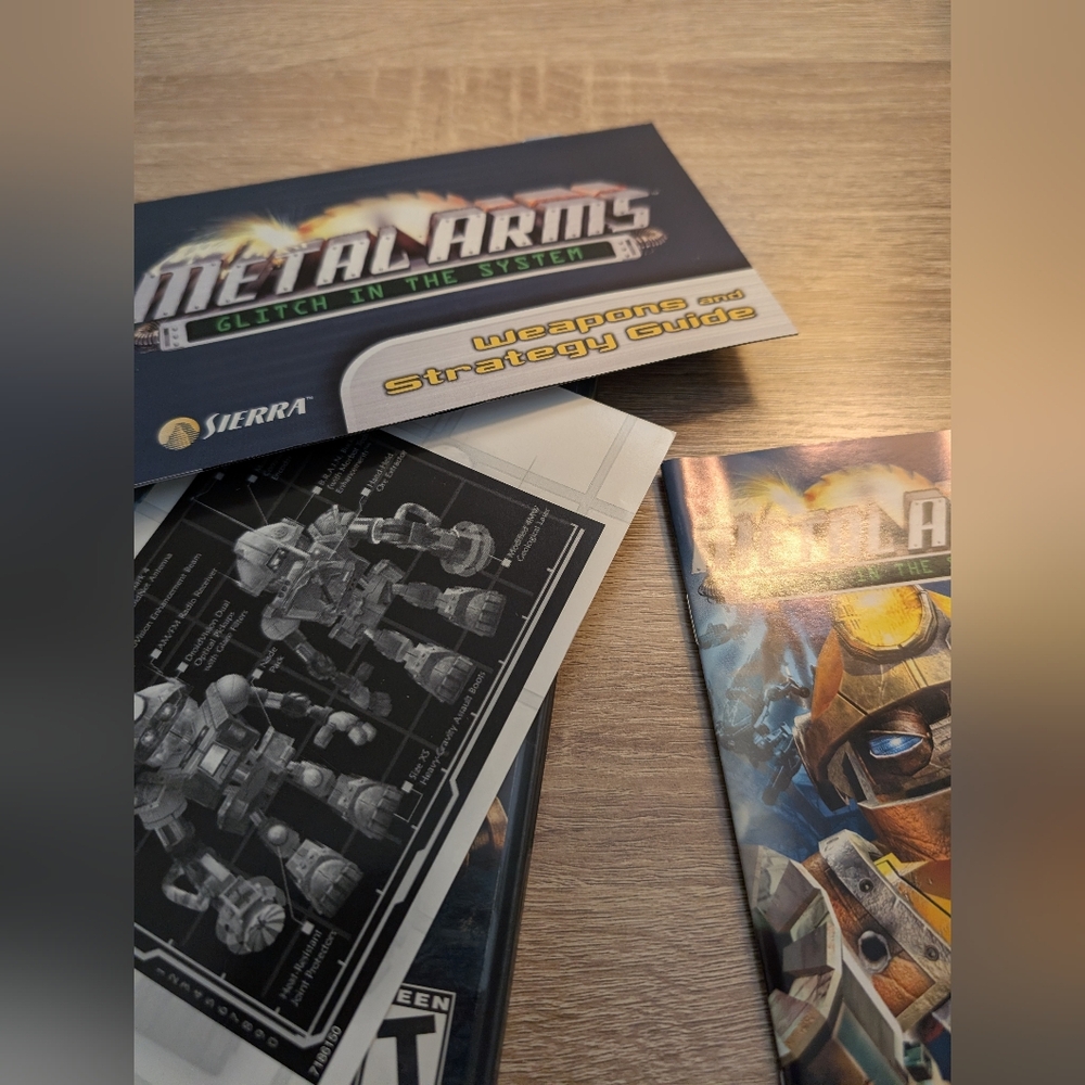 Sierra Metal Arms: Glitch in the System for Nintendo GameCube - Black - Picture 7 of 7